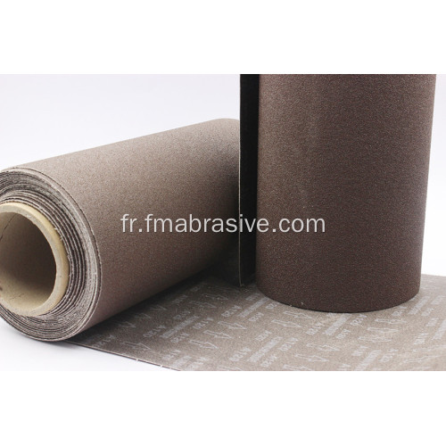 Tissu abrasif d&#39;oxyde d&#39;aluminium calciné X871k